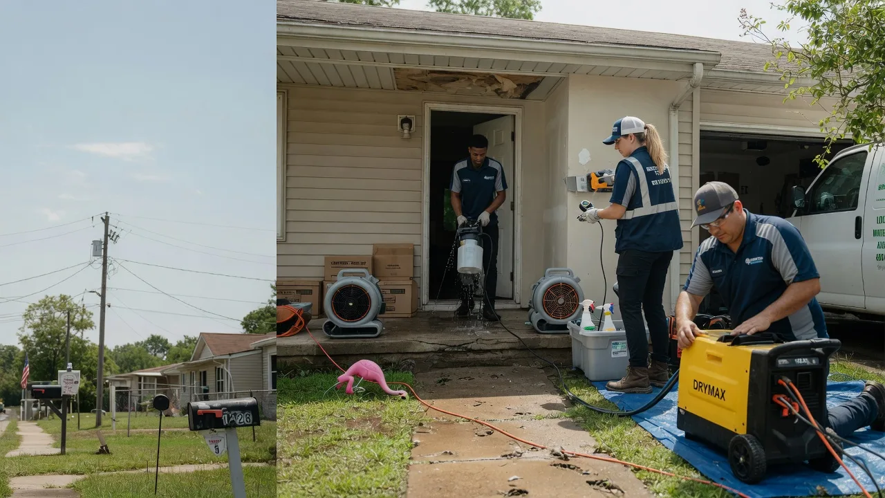 Storm Damage Water Removal in Mason City, IA near me